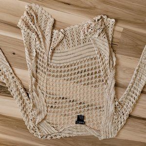 Bebe vintage crochet cardigan